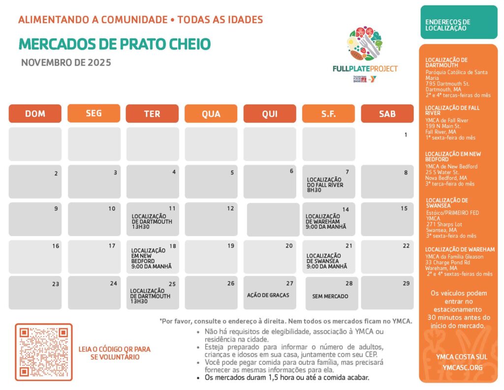 November 2025 Full Plate Project Portuguese Calendar